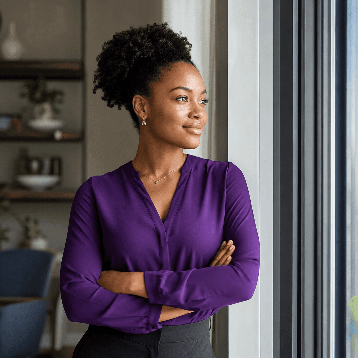 Confident woman representing the Growth programme